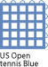 US Open tennis Blue