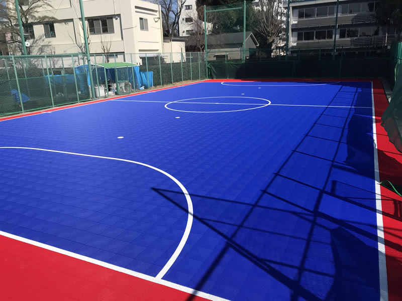 高性能スポーツフロアのスポーツコート